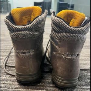 Womens Caterpillar Steel Toe Boots Sz 7